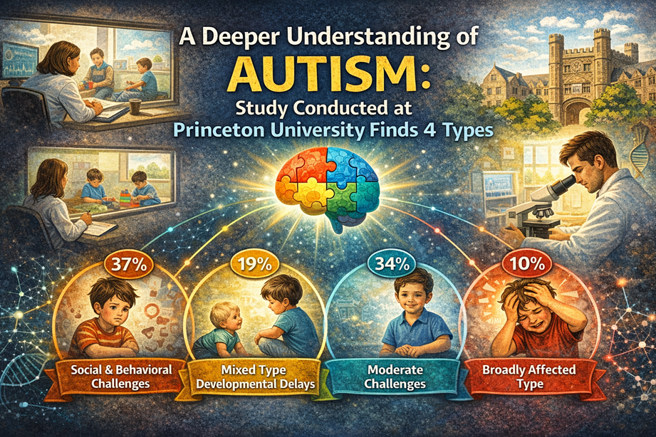 A Deeper Understanding of Autism: Study Conducted at Princeton University Finds 4 Types
