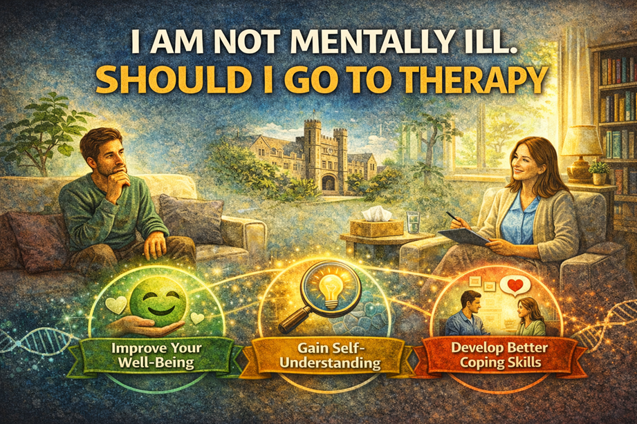 I’m not mentally ill. Should I go to therapy?