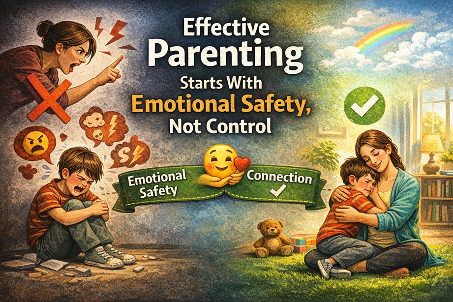 Effective Parenting Starts With Emotional Safety, Not Control