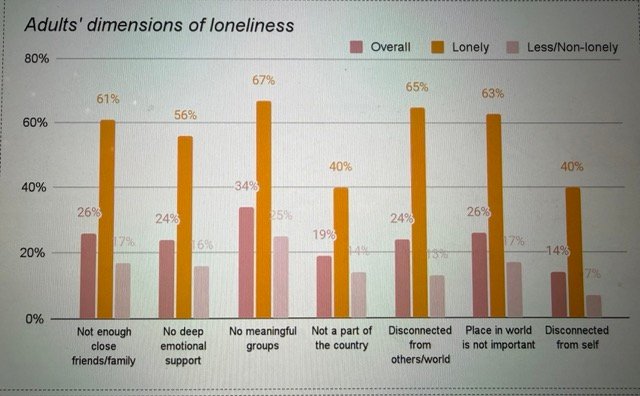 Chart 1 on loneliness